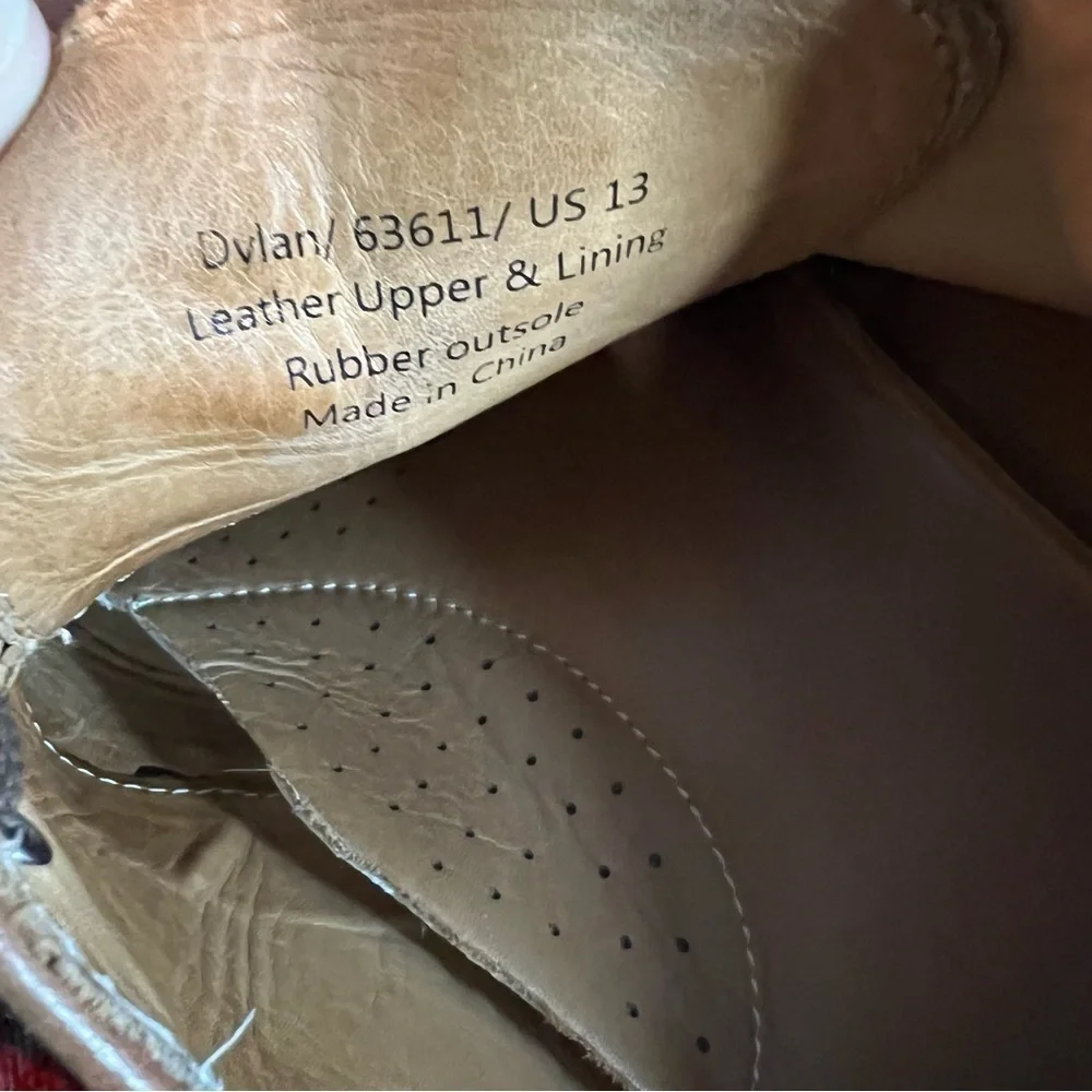 Warfield & Grand Brown Leather Dvlen Oxford Dress Shoes 13